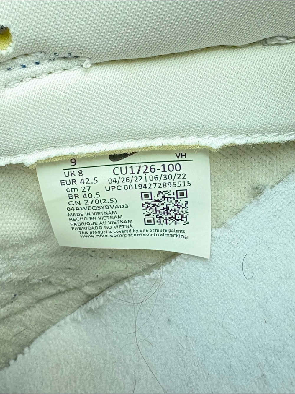 Nike Dunk Low Retro SP Kentucky - Size 9 - Picture 7 of 7